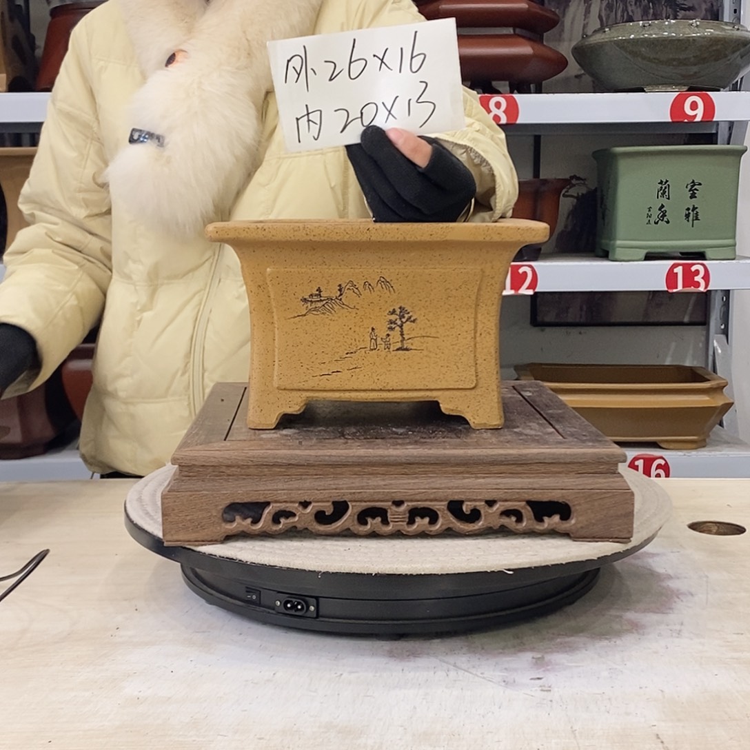 花盆紫砂紫砂花盆