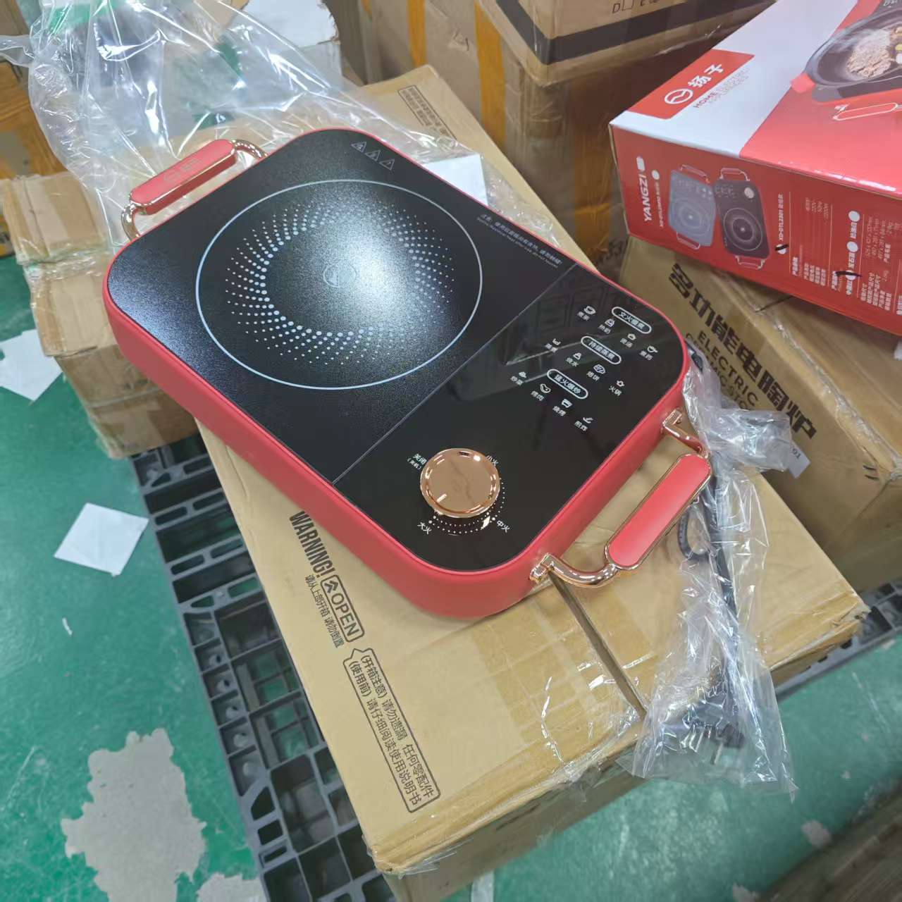 小菜百货儿童坐姿椅红色电陶炉