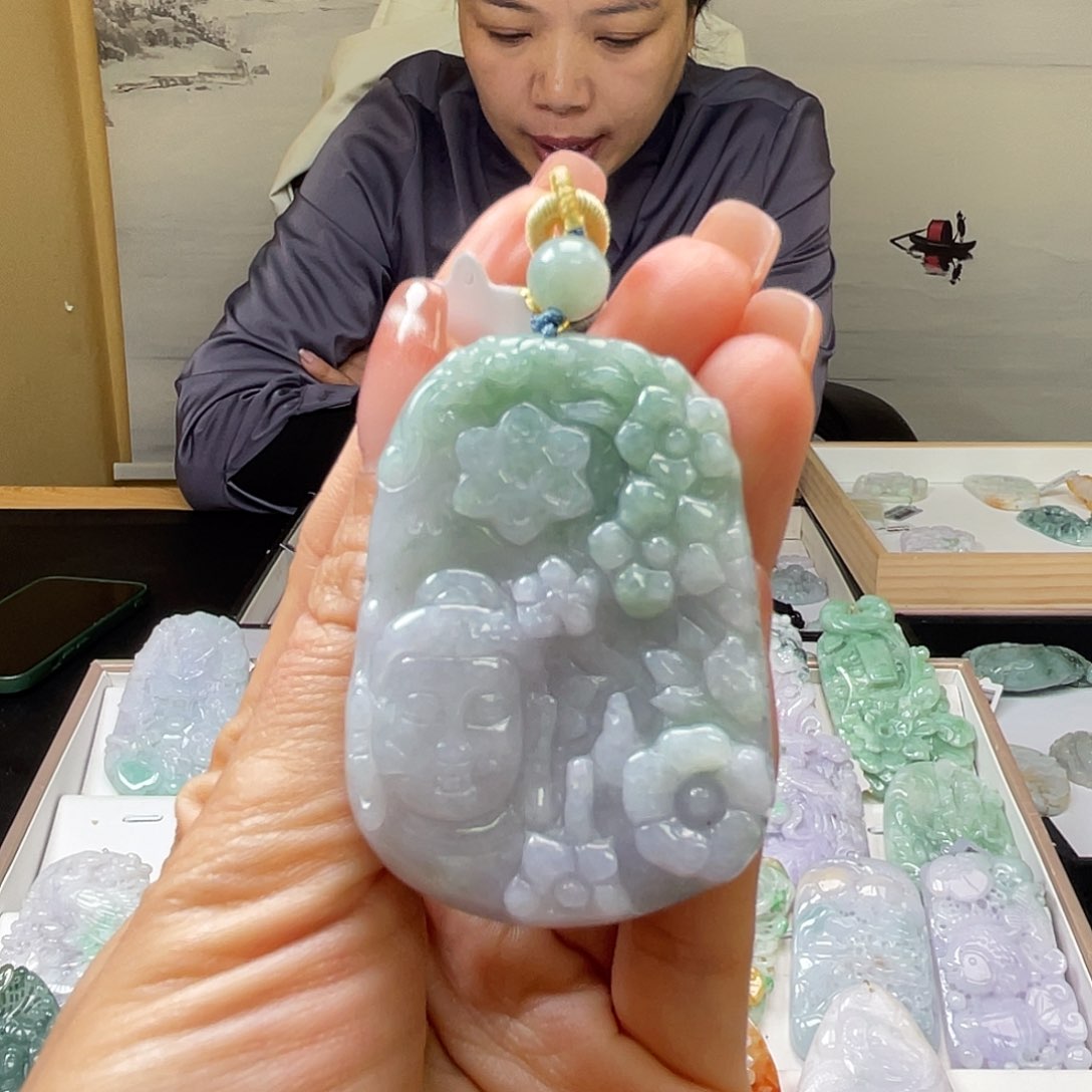 翡翠吊坠(不含链)未镶嵌