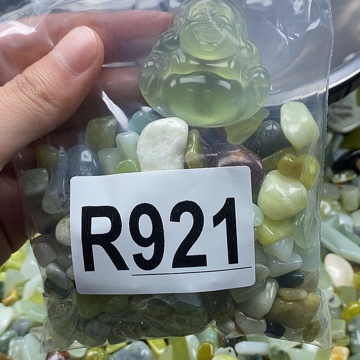 未镶嵌蛇纹石玉鱼缸石