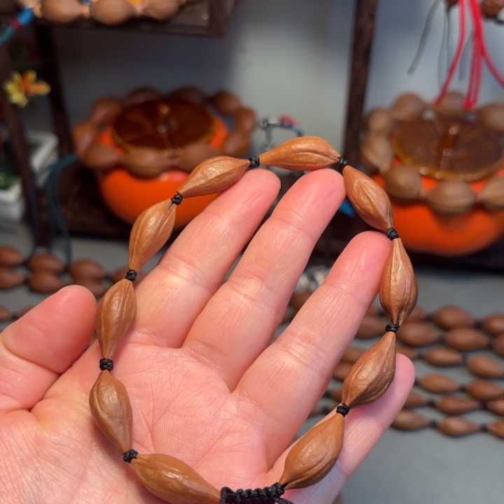小***困手串/手链橄榄核野生小瓜子单圈0.9尺寸福利