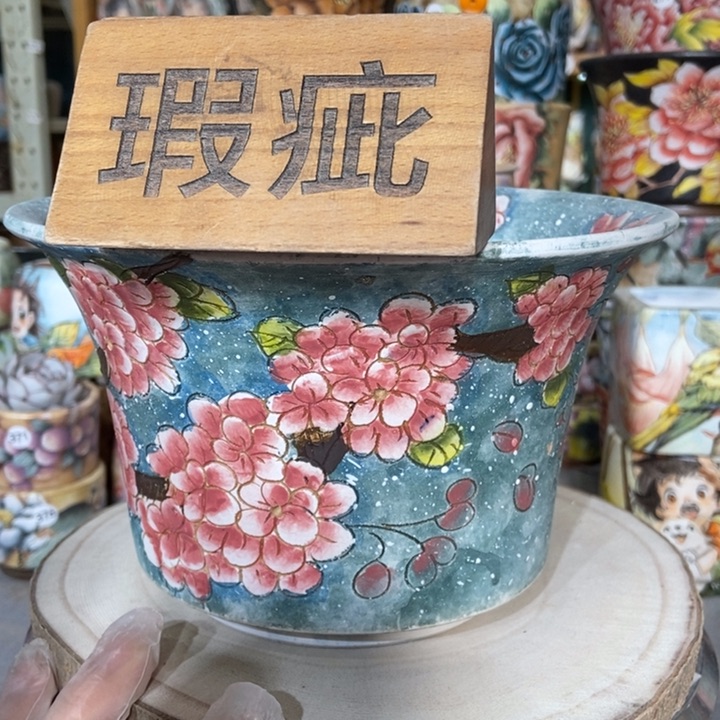 红陶景德镇艺术手绘作品