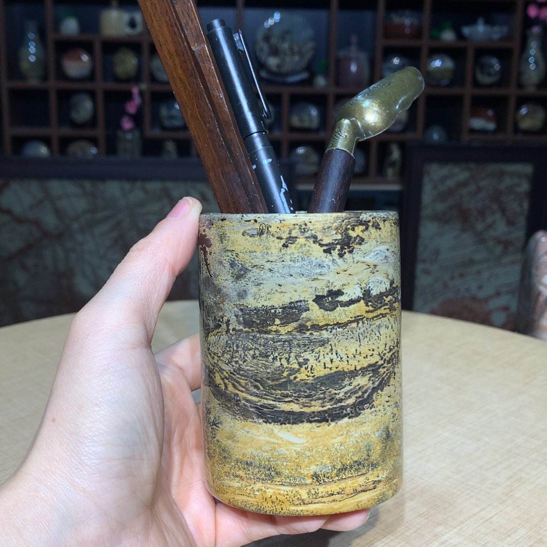 紫砂广西国画石，观赏收藏