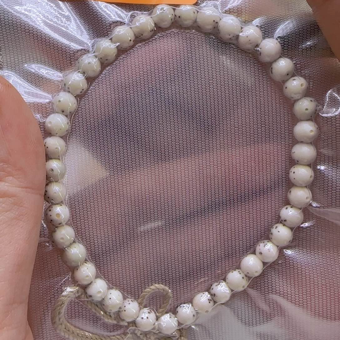 星月菩提手串17长老大留白星月菩提6圆手持