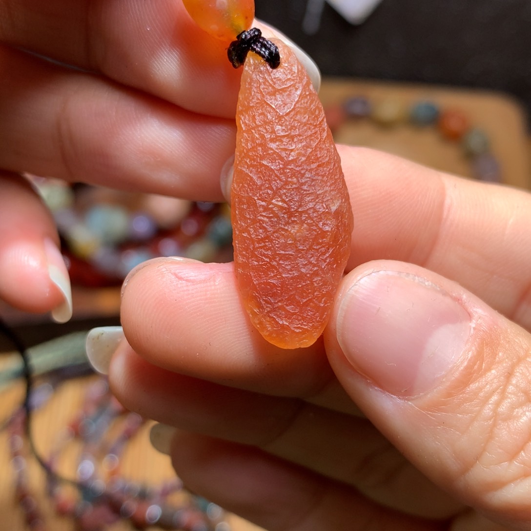 未镶嵌玛瑙/玉髓珠宝半成品