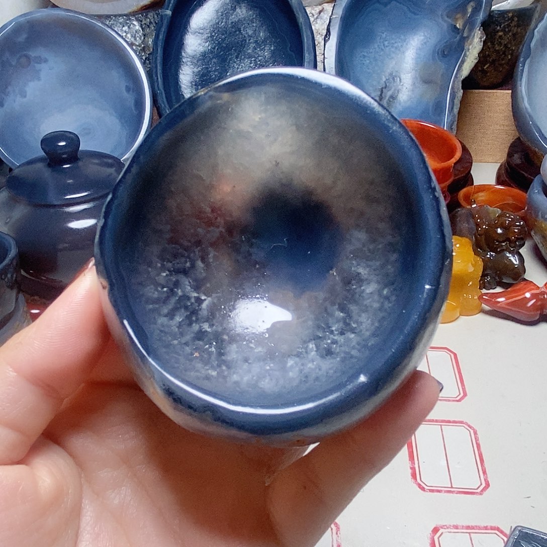 往***哥玛瑙/玉髓未镶嵌，