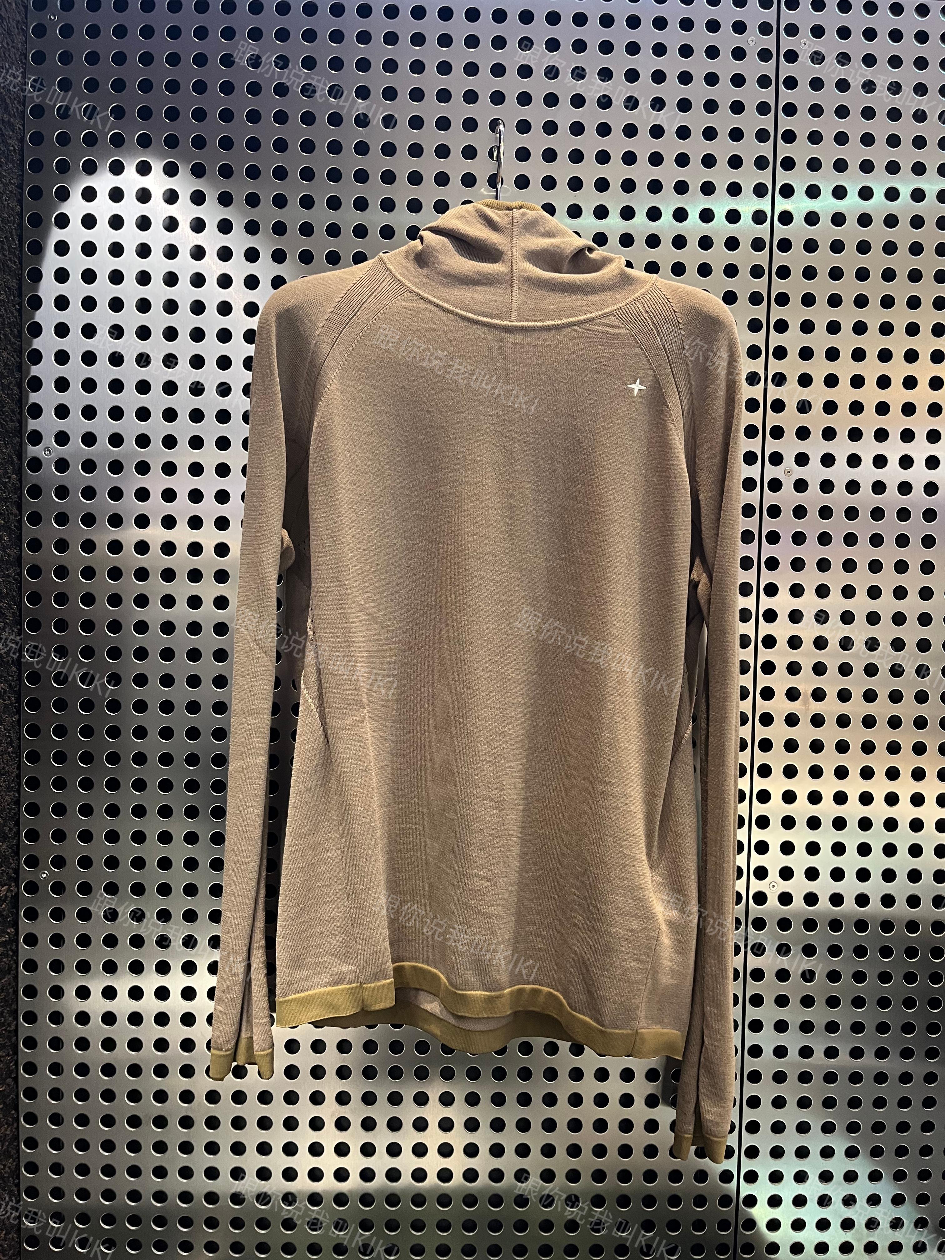 未使用 STONE ISLAND 石头岛FW25极简星羊毛针织套头毛衣5100036