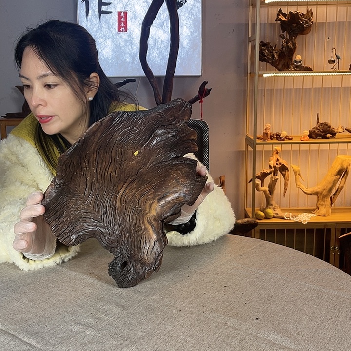 纯天然原木手工制作 