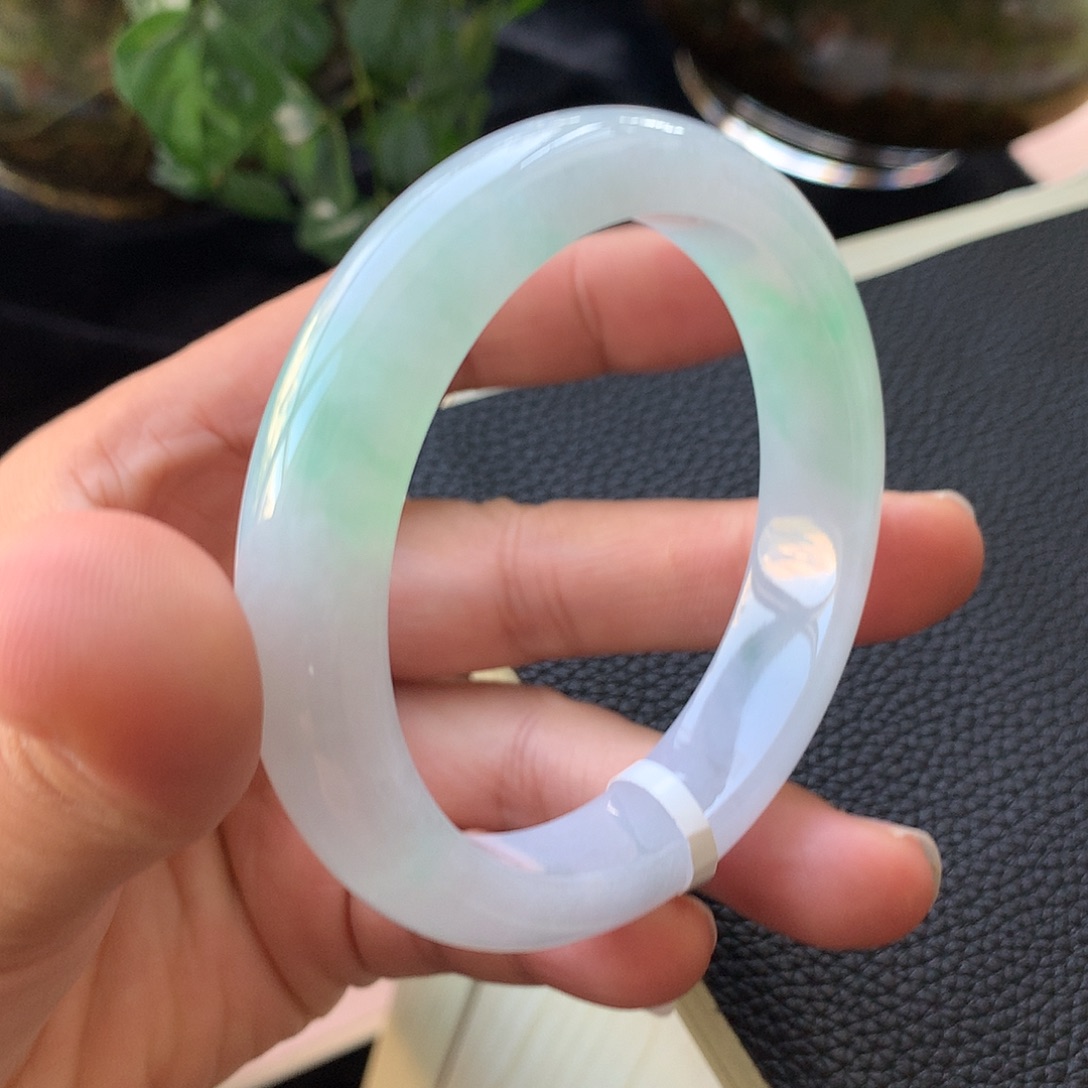 翡翠未镶嵌手镯5号