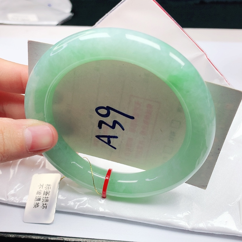 【闪购商品】翡翠手镯（圆镯）未镶嵌天然缅甸a货手镯59+