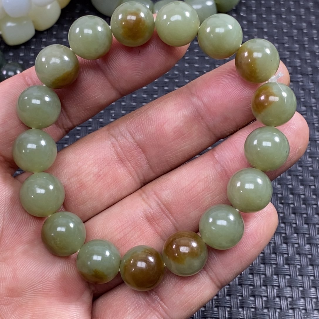 和田玉手链未镶嵌