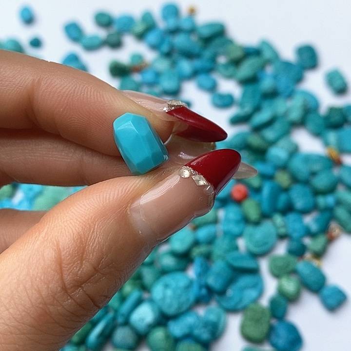 绿松石珠宝奇石未镶嵌