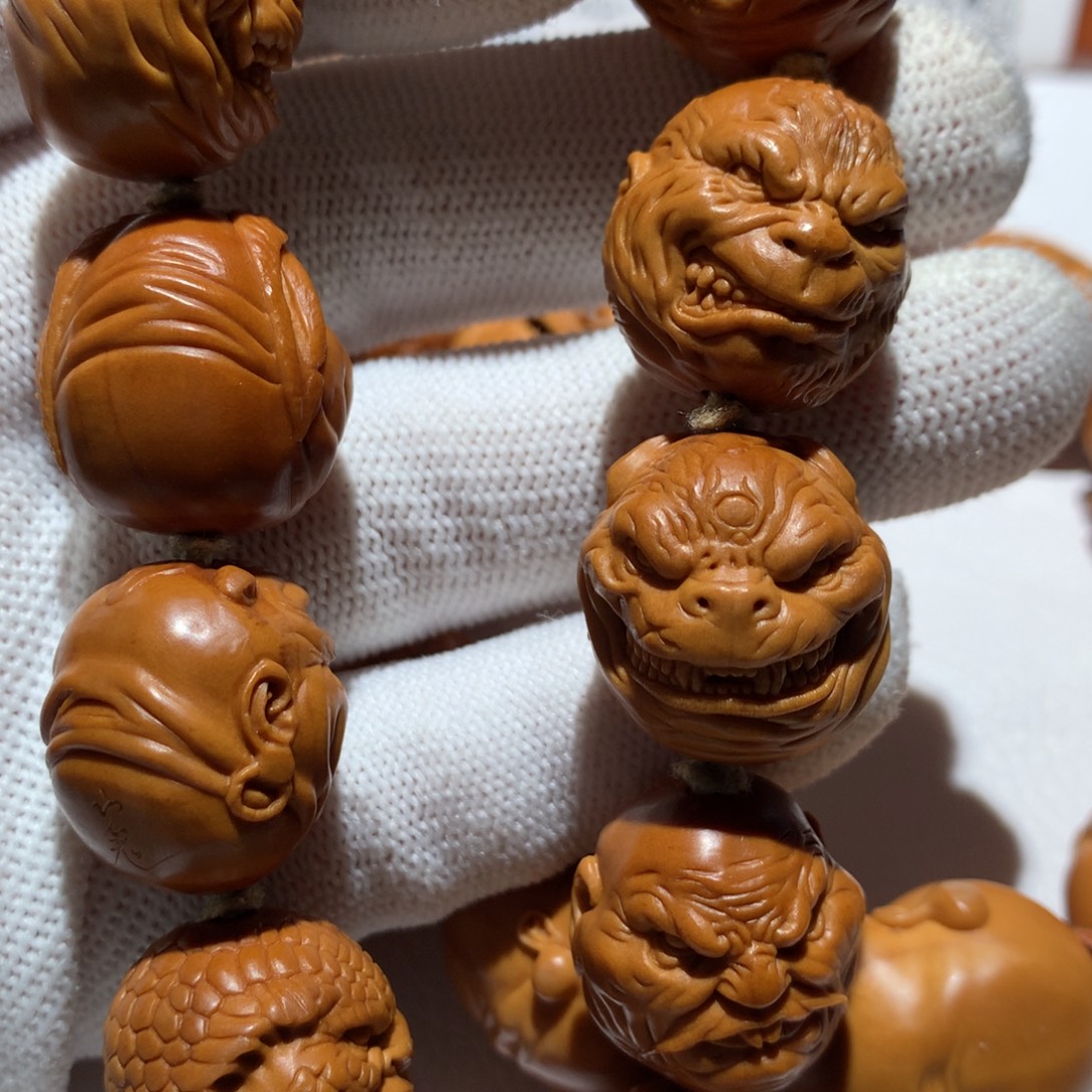 书***童橄榄核手串/手链一物一图