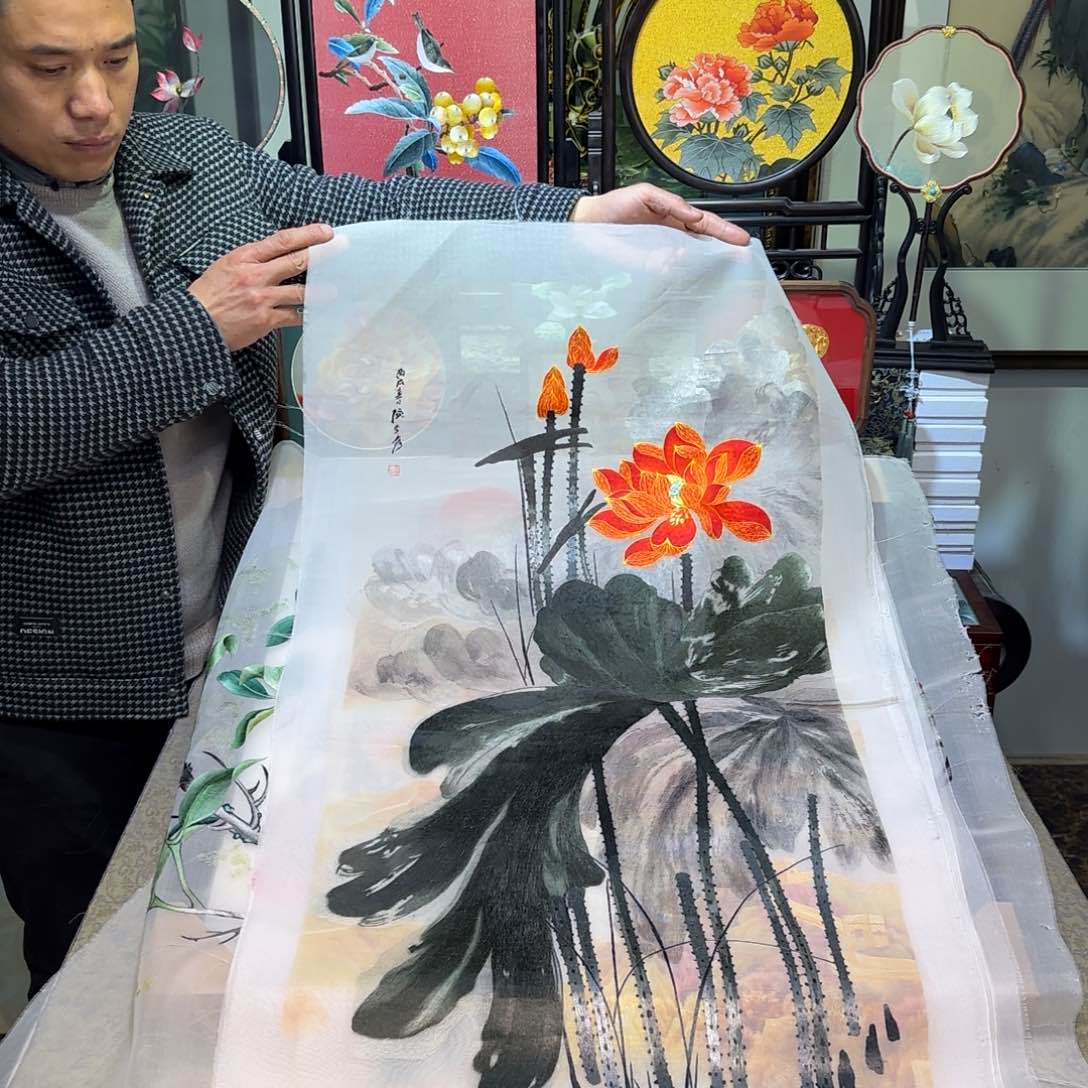 刺绣刺绣工艺精湛