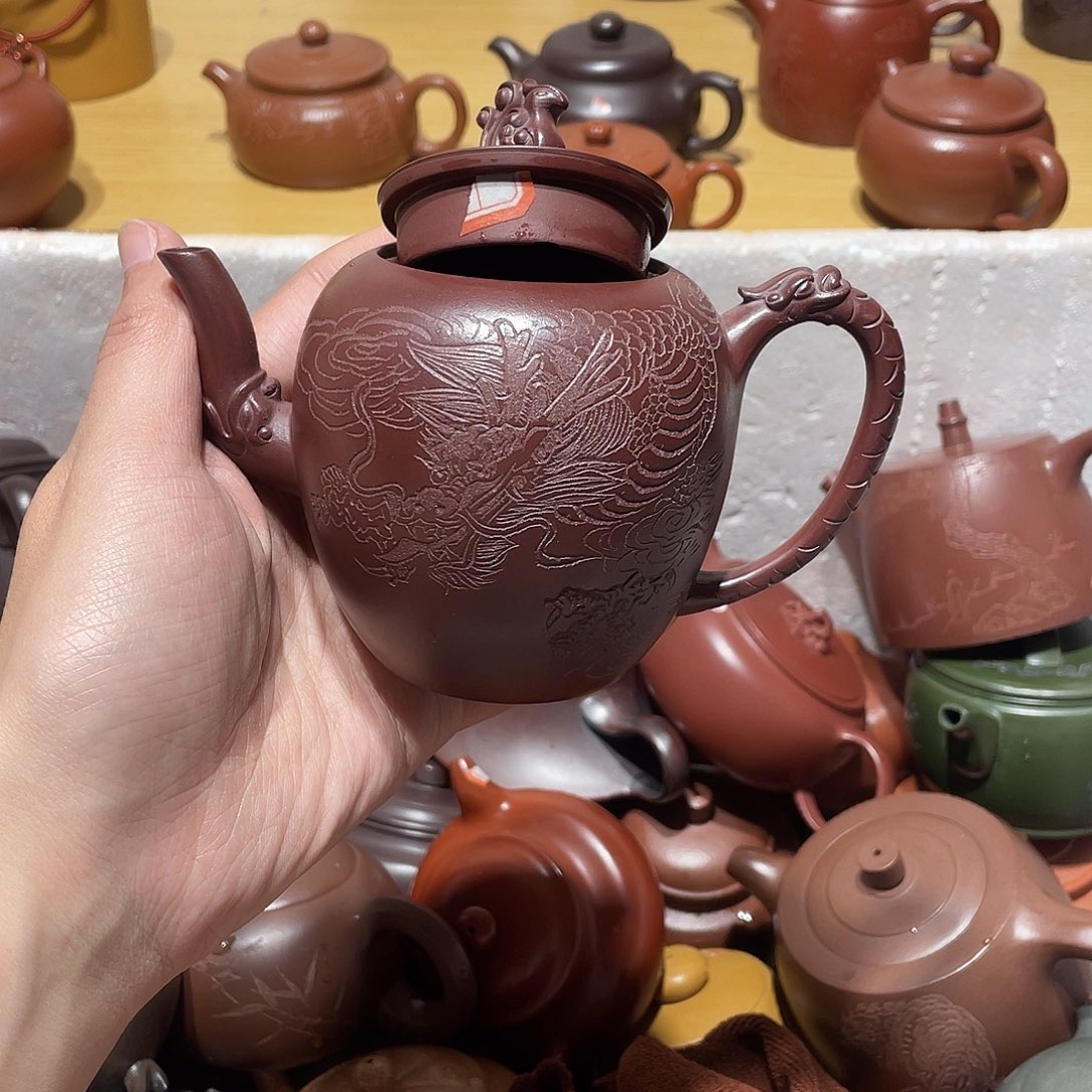 紫砂茶壶三***8宜兴紫砂壶