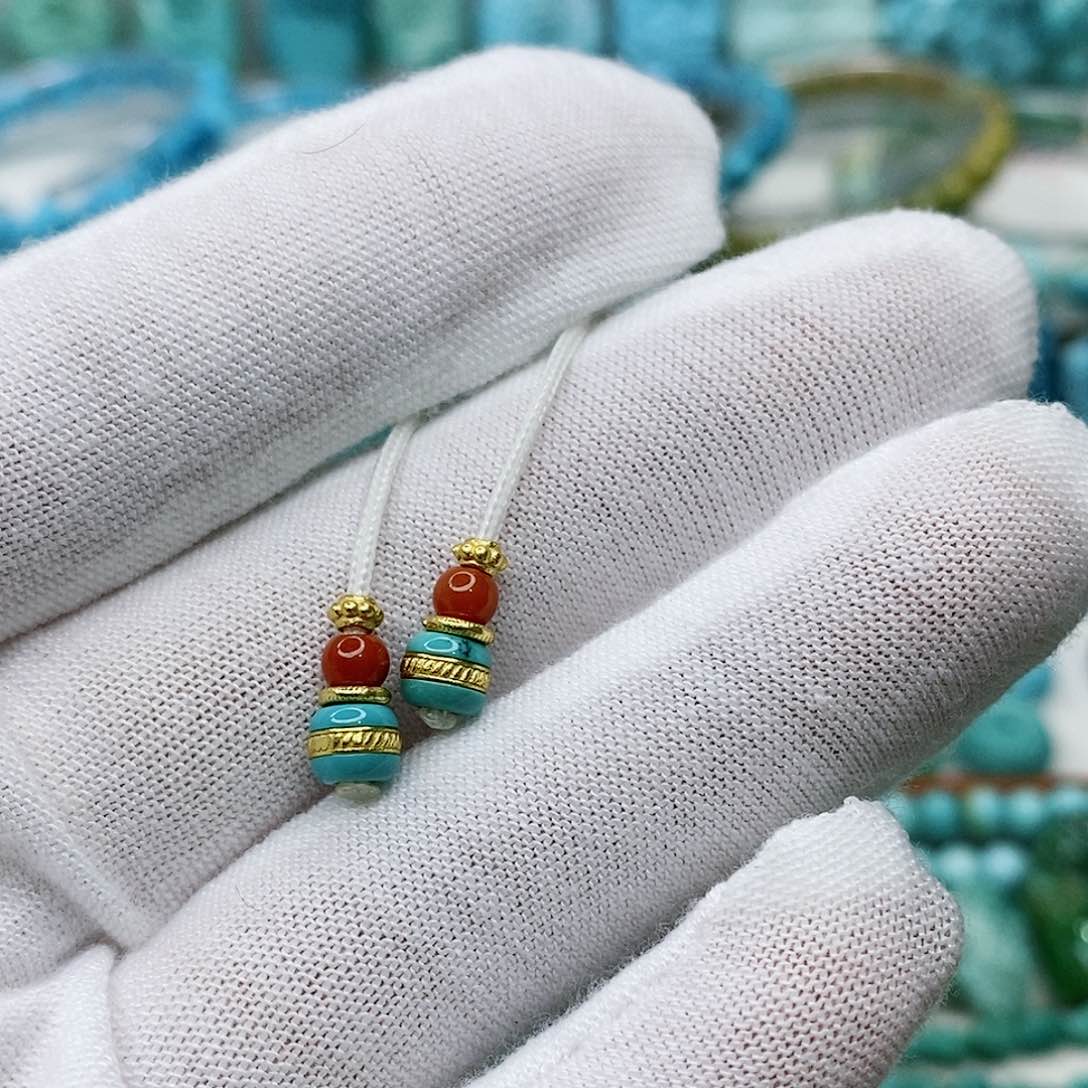 绿松石珠宝奇石未镶嵌