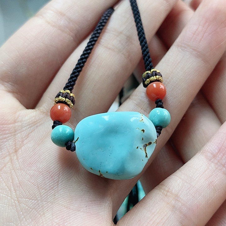 绿松石珠宝奇石未镶嵌