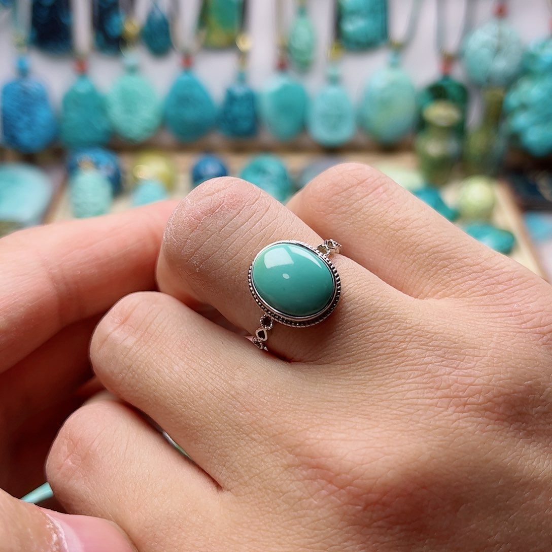 绿松石珠宝奇石未镶嵌