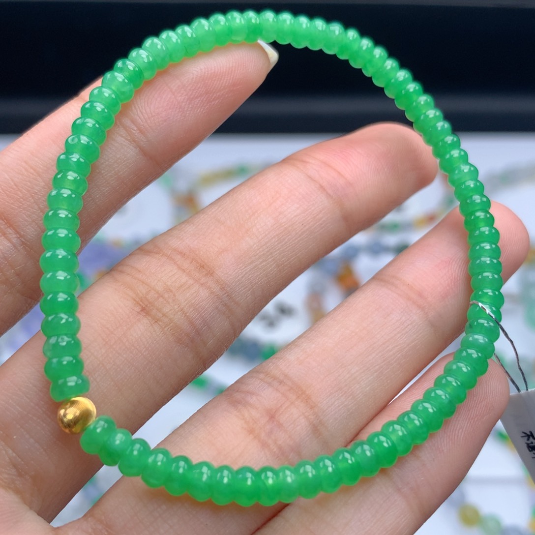 翡翠手链未镶嵌‼️新品‼️