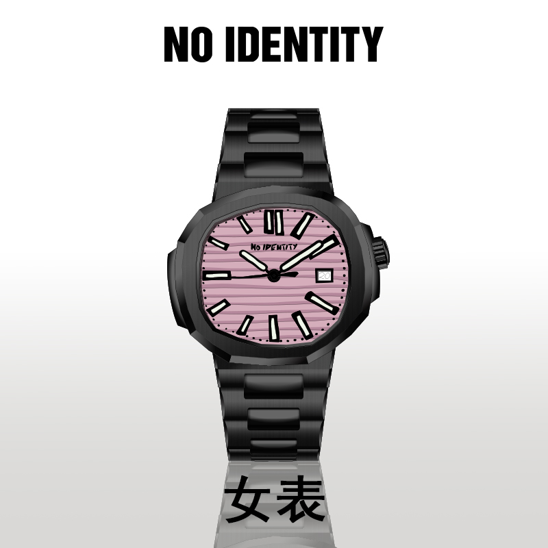 mini【女表石英】露思同款 黑粉DLC新款简约潮流小众 女士腕表