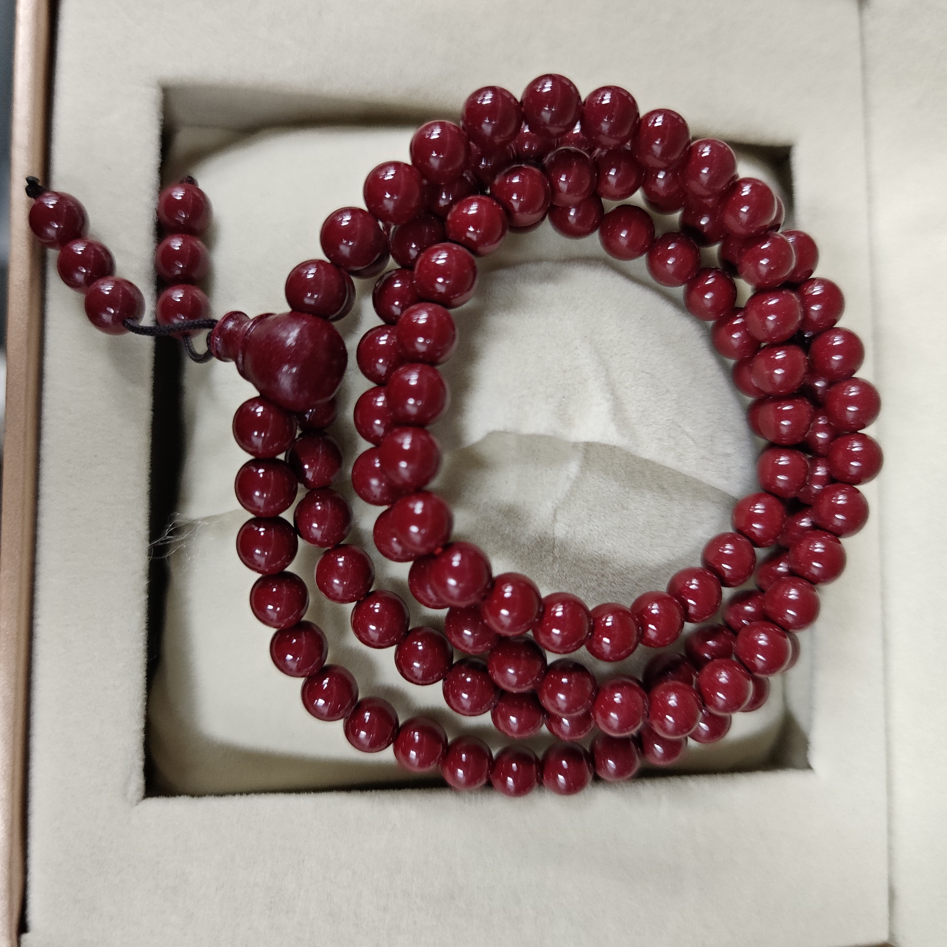 含辰砂工艺品 NZ030-经典紫色108