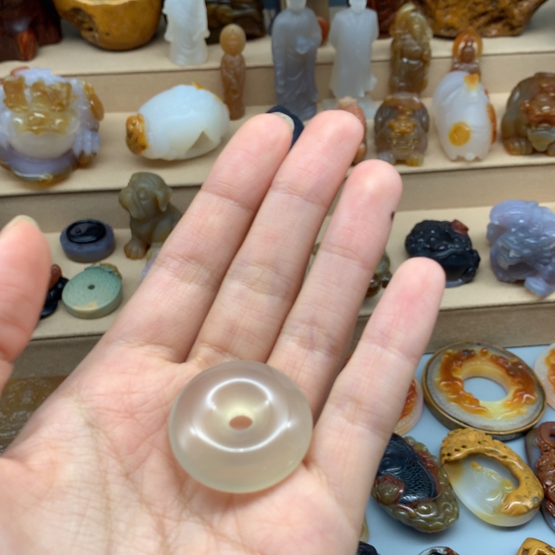 未镶嵌吊坠(赠链)玛瑙/玉髓