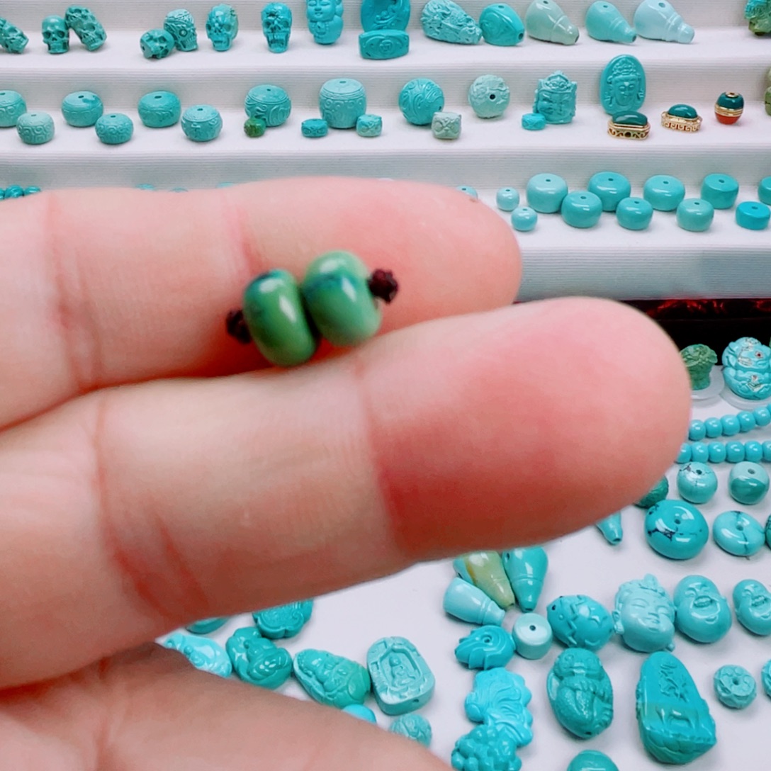 绿松石未镶嵌吊坠(不含链)