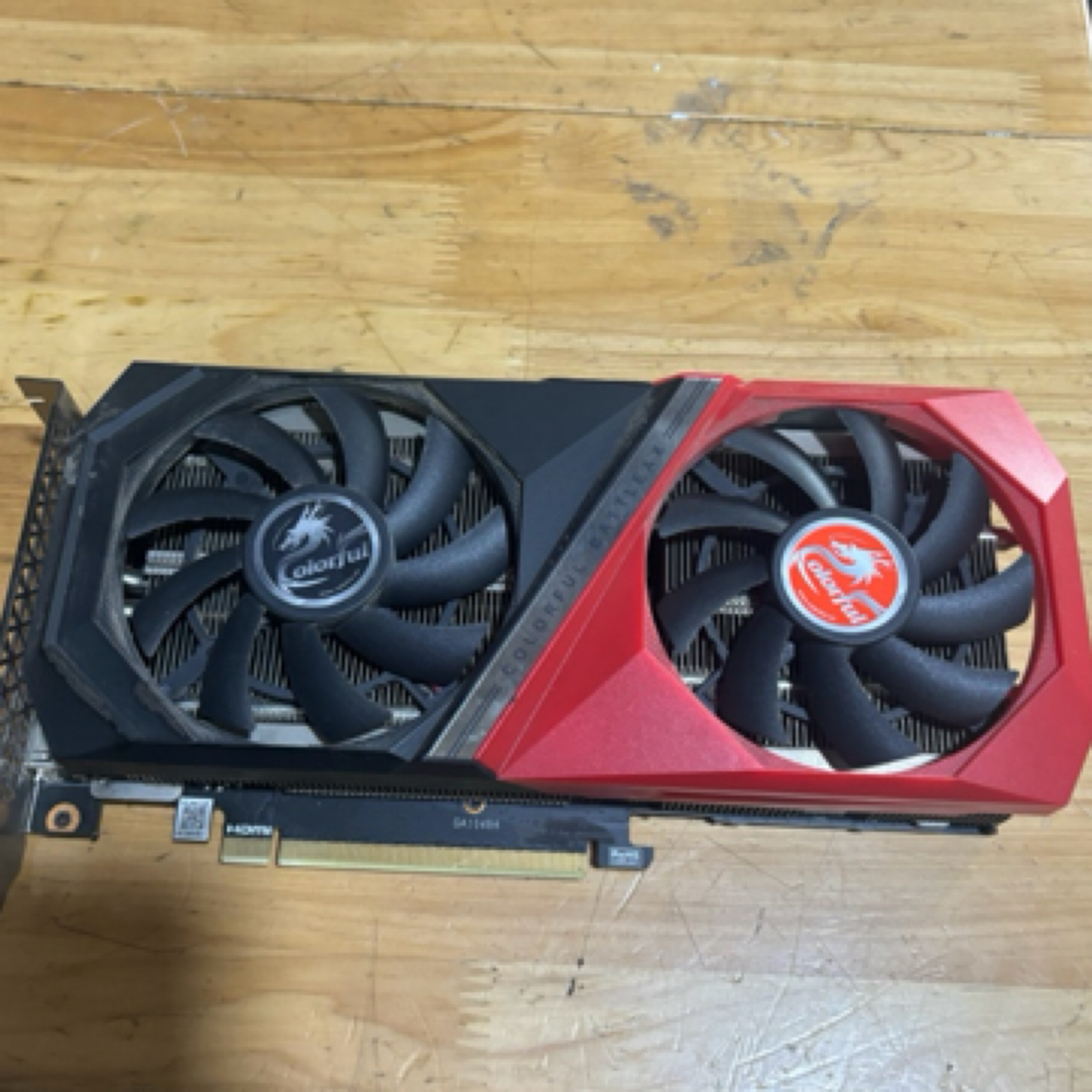 9新 Colorful/七彩虹 七彩虹战斧3060TI 22年6月 无原盒
