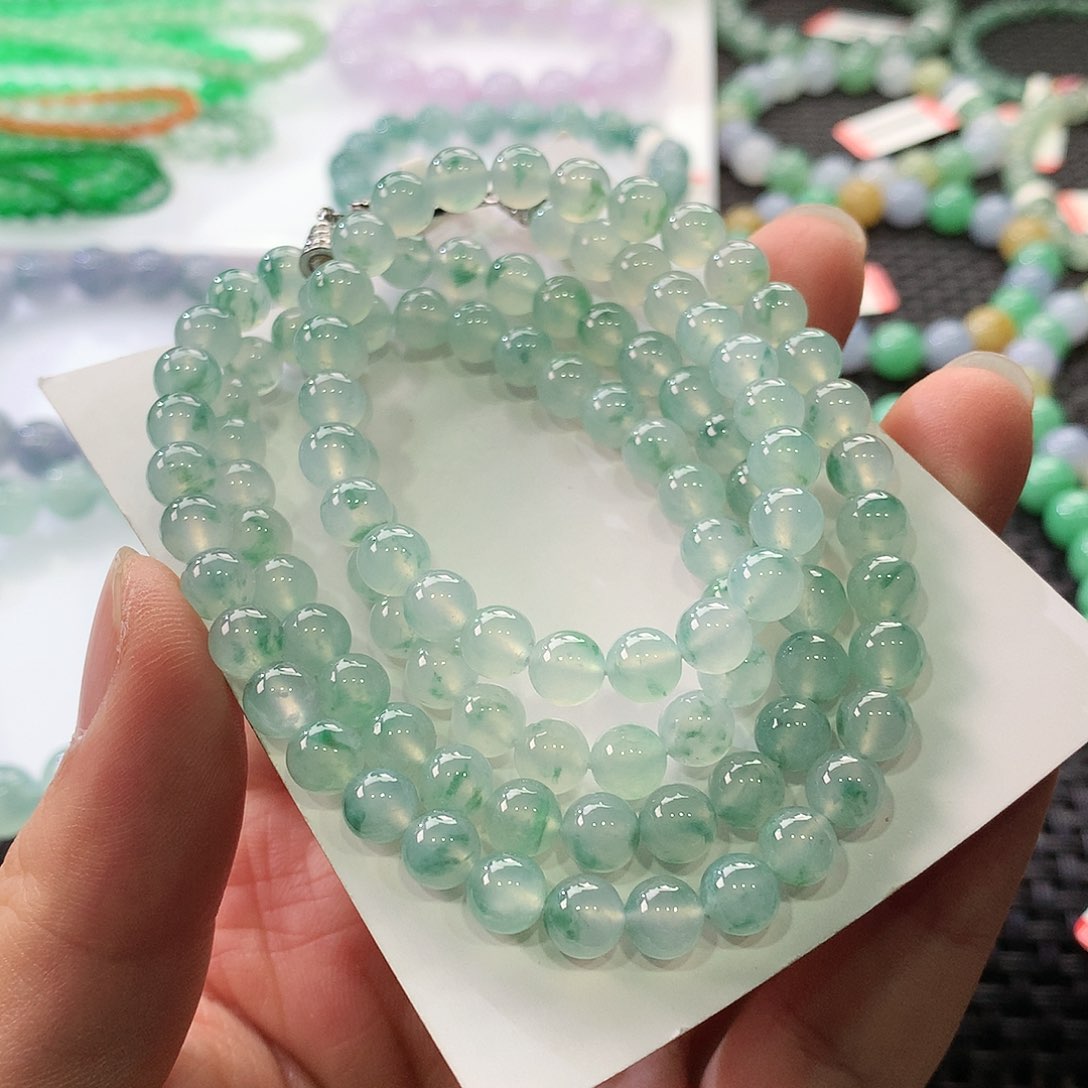 翡翠手链未镶嵌翡翠
