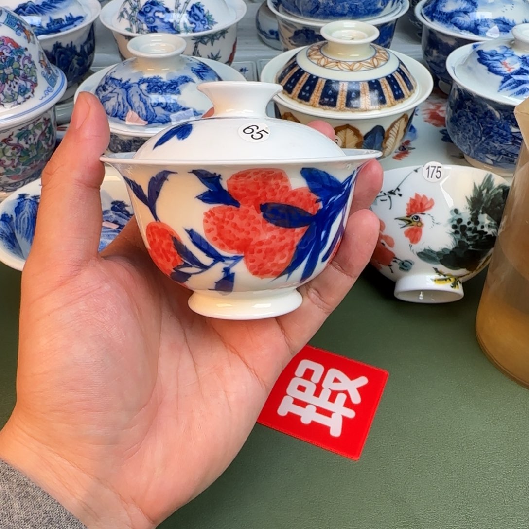 彦祖纯手工手绘茶具65