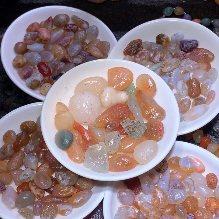 玛瑙/玉髓珠宝半成品未镶嵌