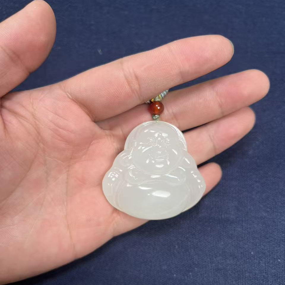 (龙哥专属）新疆和田玉佛公吊坠1026001LZ（多样性发货拍一发一）