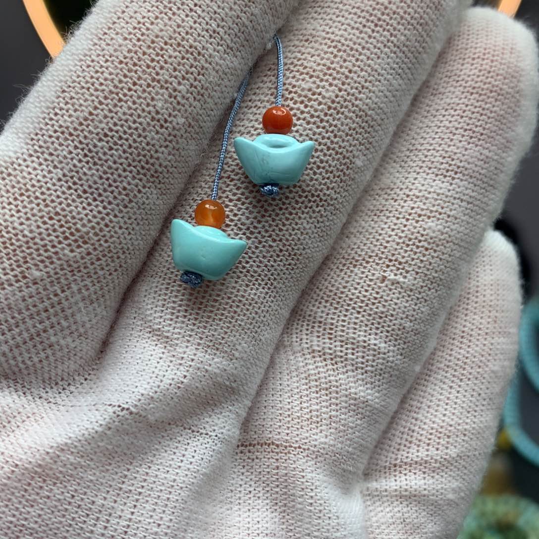 绿松石挂件未镶嵌