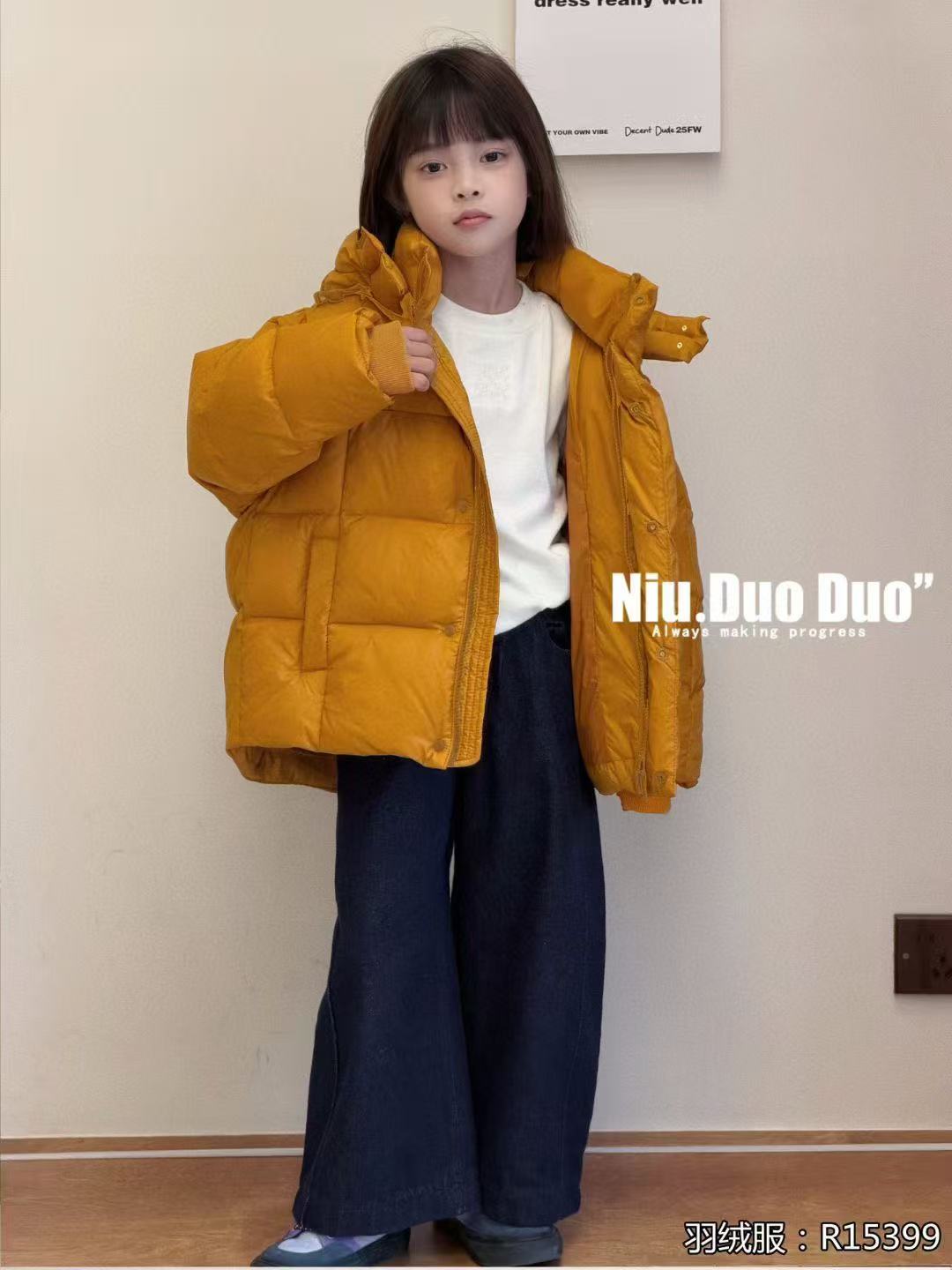 【豪宝贝】2025FW经典款连帽保暖羽绒服5399