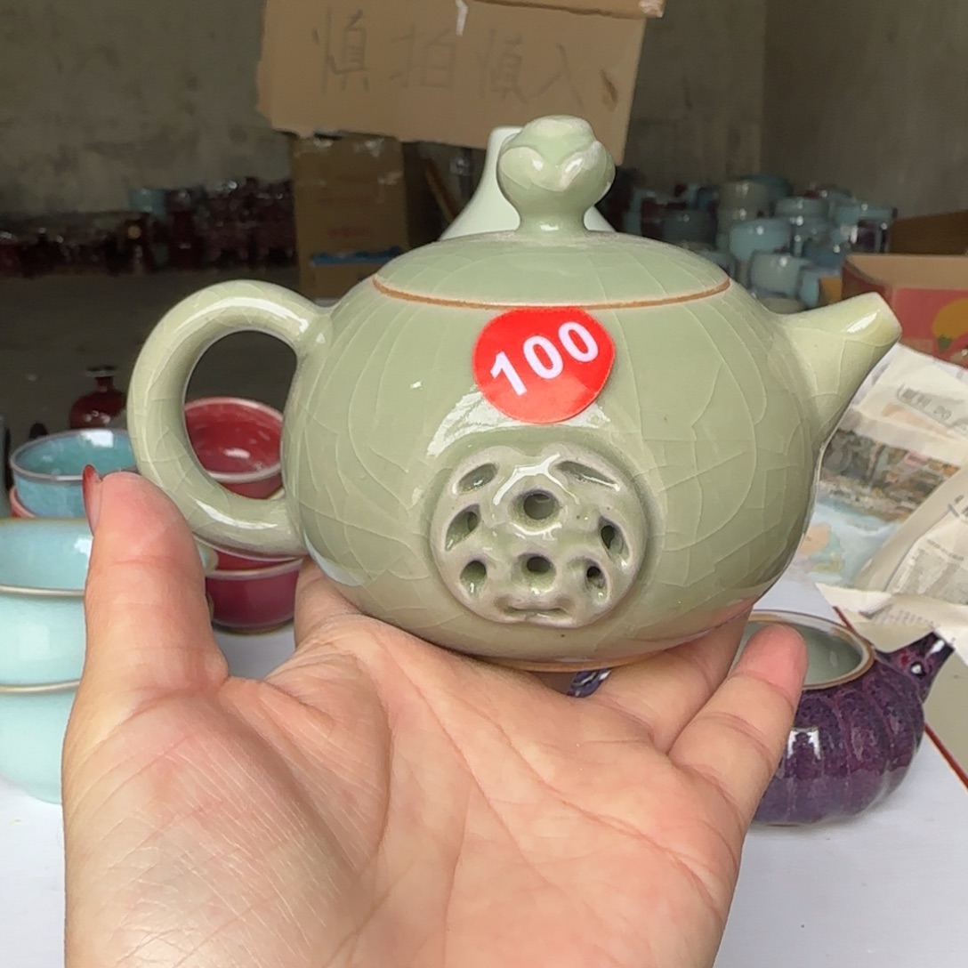 瓷摆件郑家钧窑摆件微