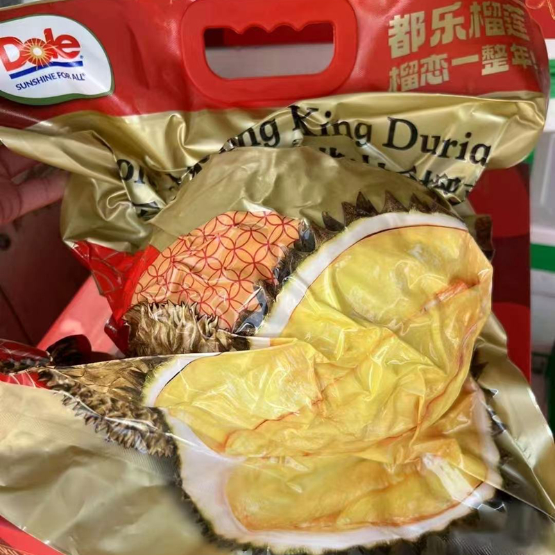 【彤果良品】都乐猫山王榴莲3.4斤装液氮冷冻猫山王