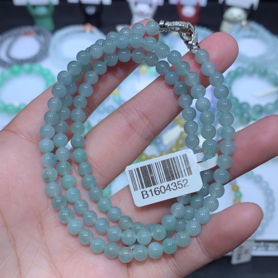 翡翠未镶嵌手串天然