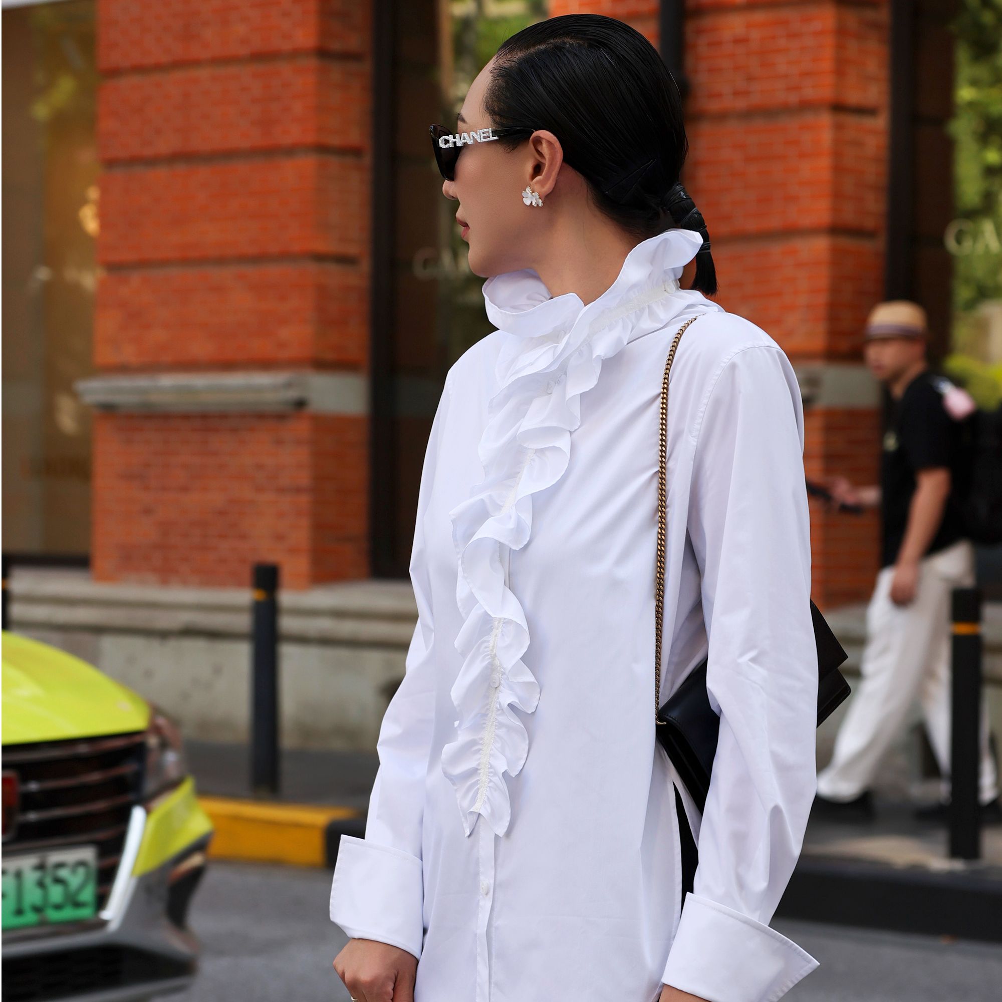 【Do.Fashion欧阳】“法式宫廷”设计师款高级荷叶边领衬衫