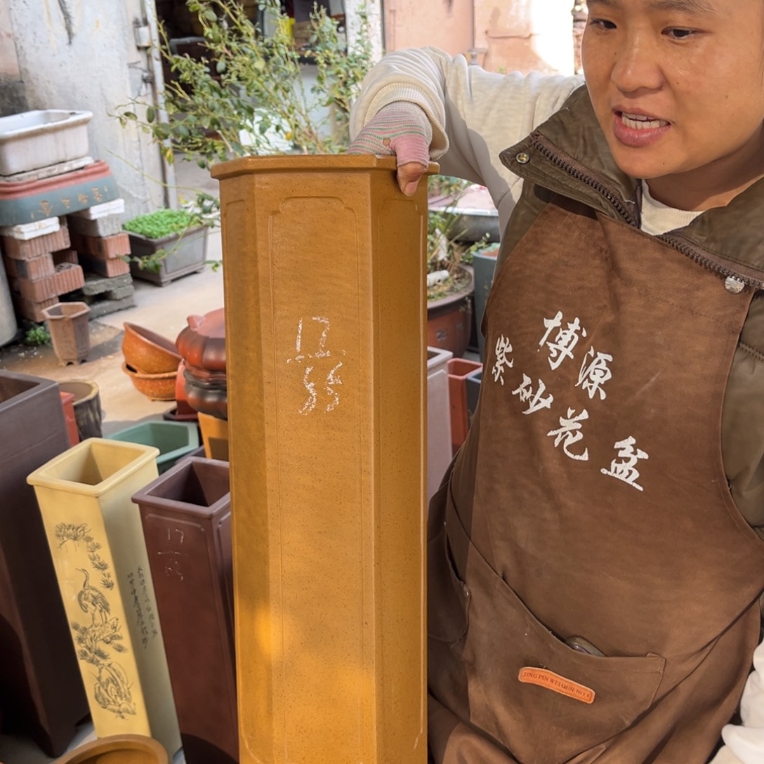 紫砂花盆盆景艺术