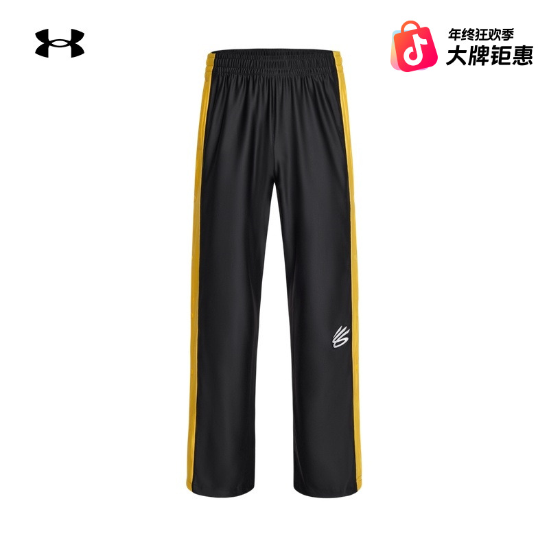安德玛官方UA秋冬库里CURRY男子排扣篮球运动长裤6012759