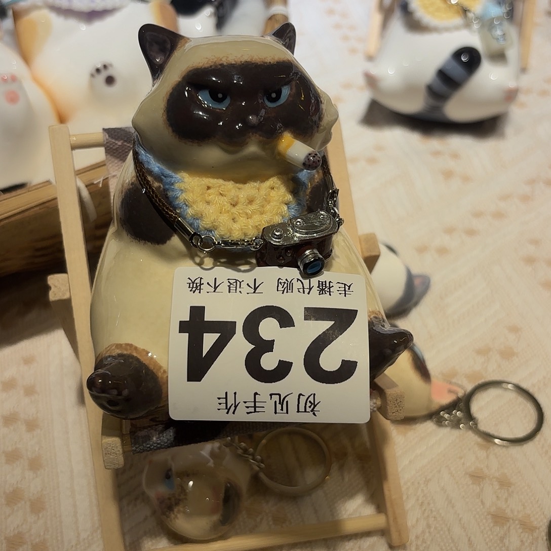 *****暹罗猫抽烟送椅子