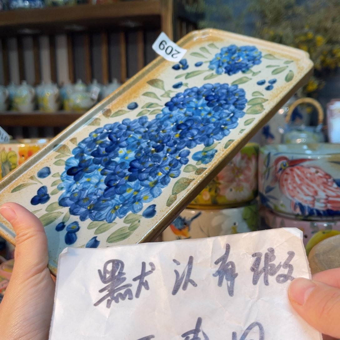 杯素浅陶瓷手工手绘