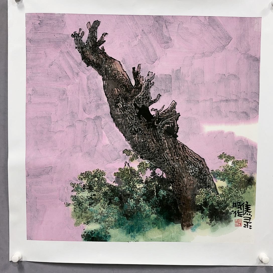 国画国画纯手绘作品请放心去藏