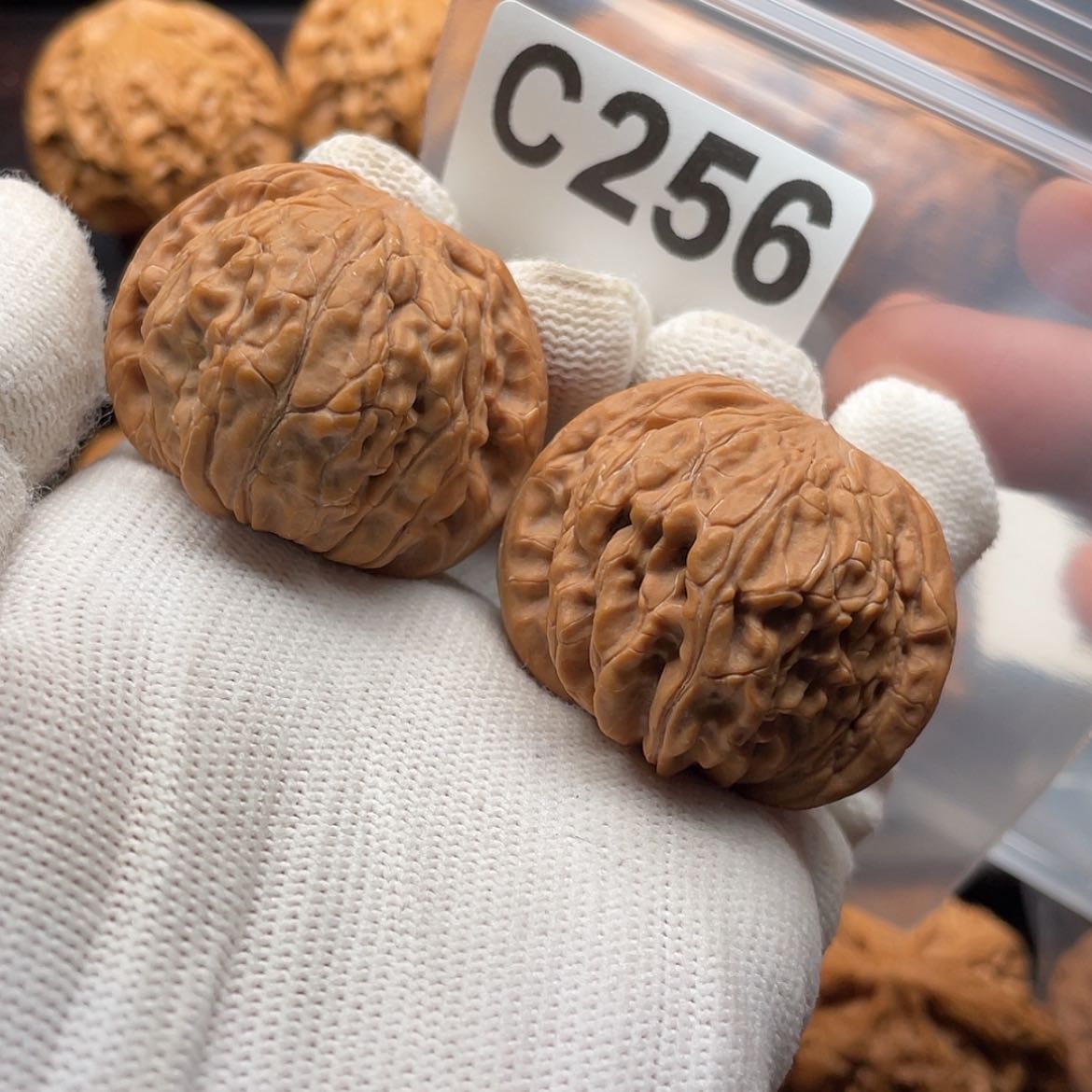【闪购商品】文玩核桃吊坠C256全品球磨40/40