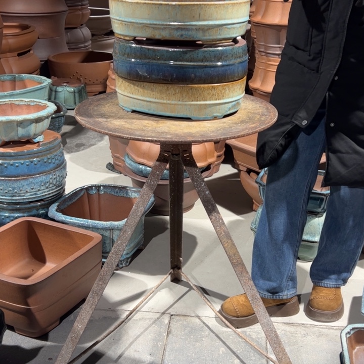 金***园花盆紫砂高温釉3个31公分