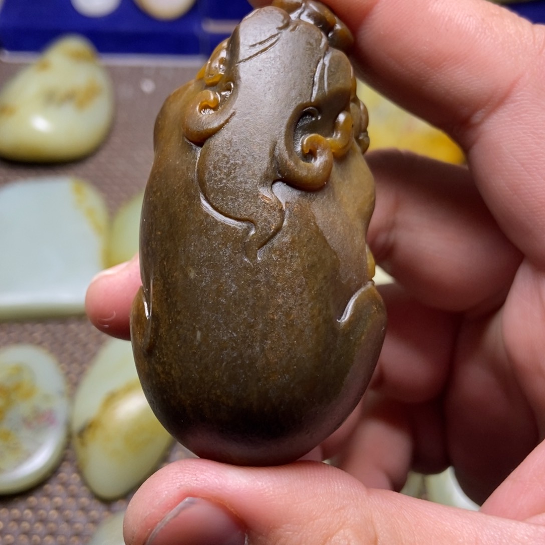 定制和田玉1未镶嵌平**乐