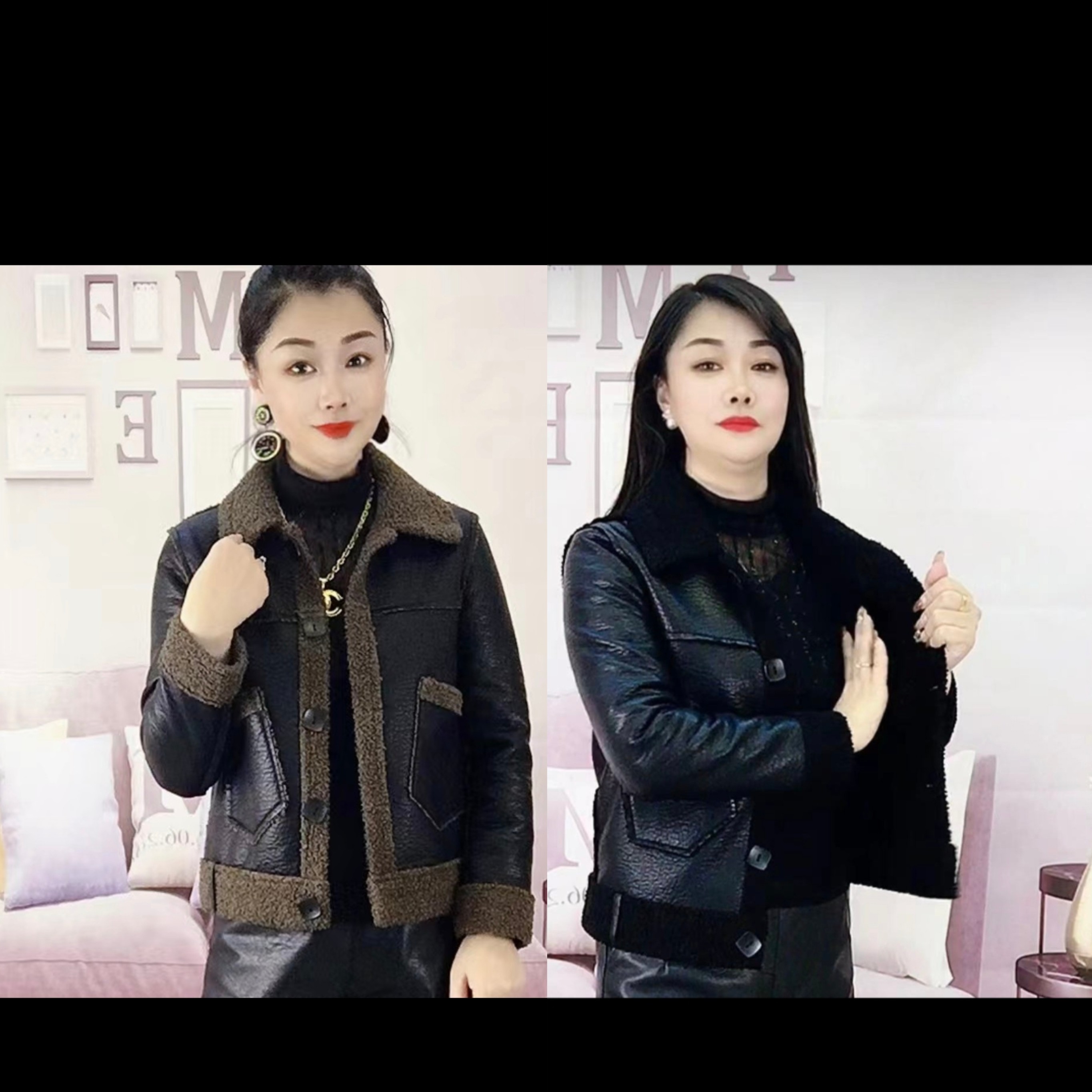 320款双面穿加绒休闲外套