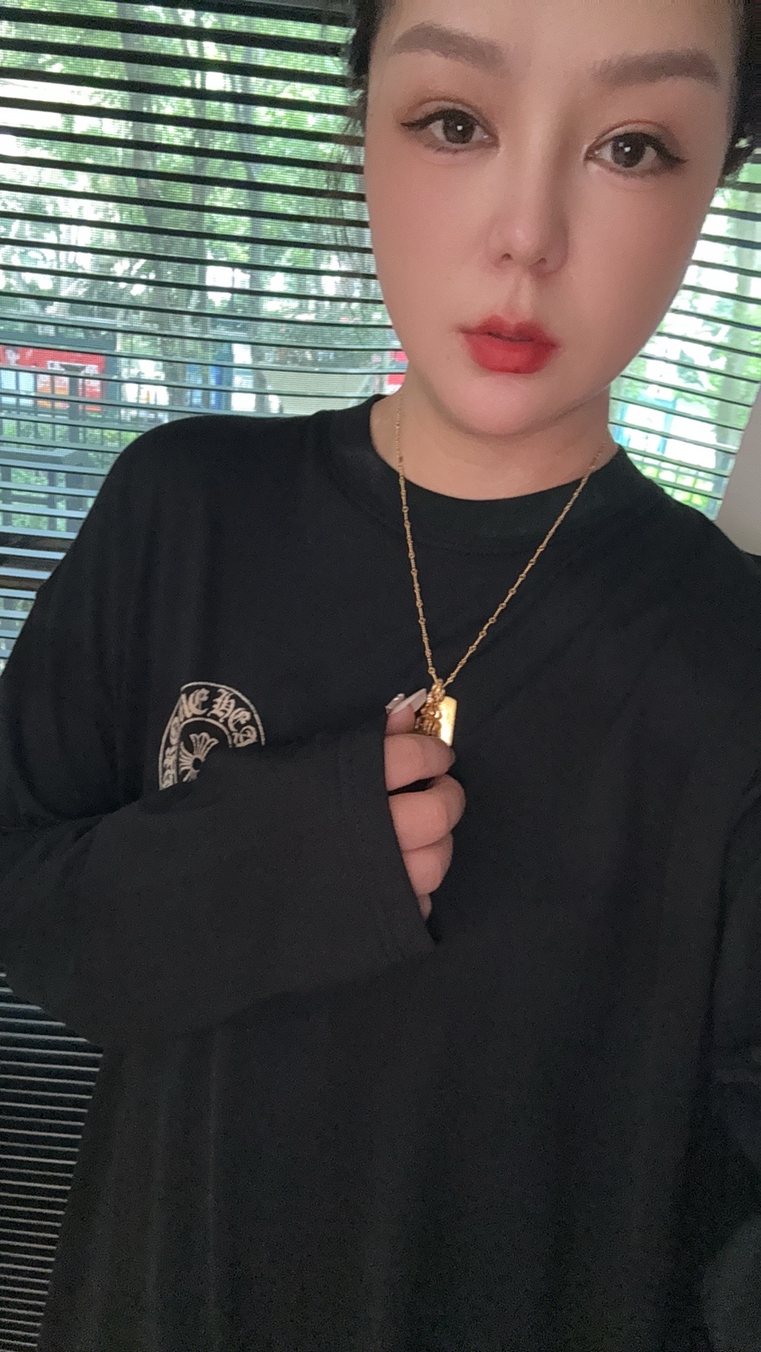 南油小众设计新品克家同款慵懒大T 恤