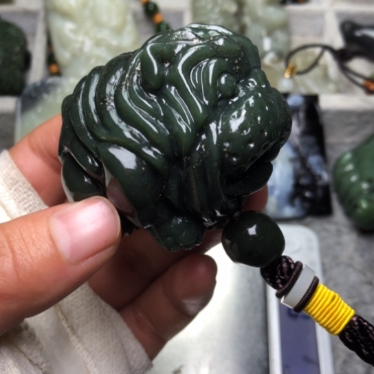 和田玉把件未镶嵌