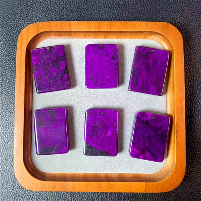 南非料帝王紫玉化无事牌吊坠s475多样性发一